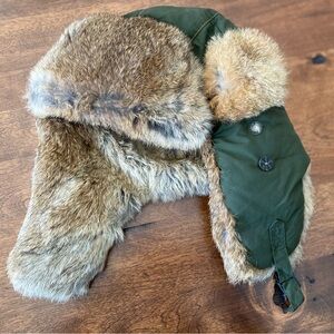 Mad bomber fur lined sz Medium kids/youth hat winter